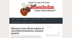 Desktop Screenshot of janeguitar.com