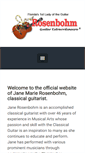 Mobile Screenshot of janeguitar.com